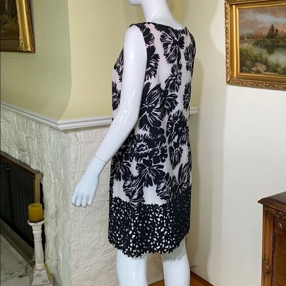 NWT Elle by RW & Co Black & White Sheath Dress - Picture 3 of 9